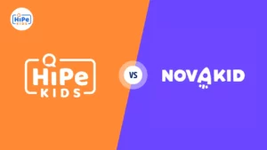 Logo Hipe Kids contre logo Novakid